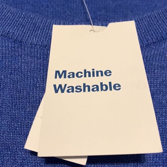 Old Navy Sweater Men's Size XXL Blue Long Sleeve Knit Round Neck Pullover NEW - Picture 8 of 8